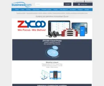 Zycoo.cz(Systémy pro jednotnou komunikaci Zycoo) Screenshot