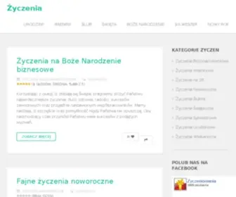 ZYczeniomania.pl(Życzeniomania) Screenshot