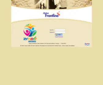 Zydusfrontline.com(Zydus Frontline) Screenshot