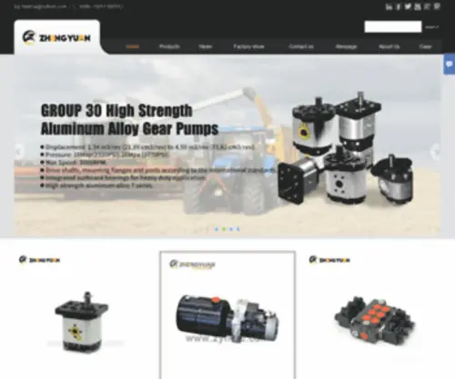 ZYfluid.com(Hydraulic Power Unit) Screenshot