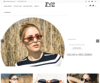 Zyloeyewear.com(Wooden Sunglasses) Screenshot