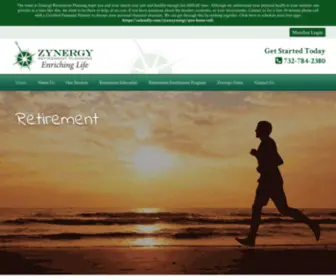 Zynergyretirement.com(Zynergy Retirement Planning) Screenshot