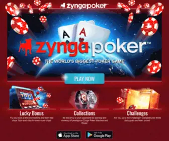 ZYngapoker.com Screenshot