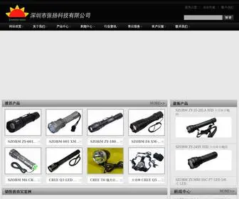 Zyobm.com(深圳市张扬科技有限公司) Screenshot