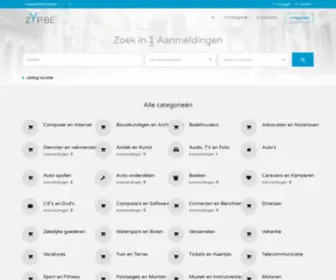ZYP.be(Tweedehands spullen) Screenshot