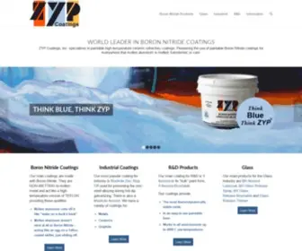 ZYpcoatings.com(ZYP Coatings) Screenshot