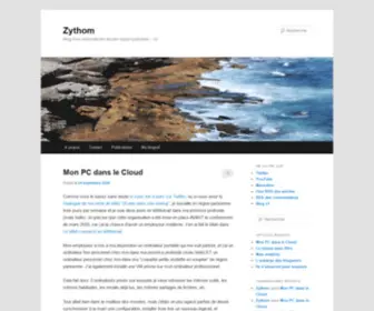 ZYthom.fr(Blog d'un informaticien ancien expert judiciaire) Screenshot