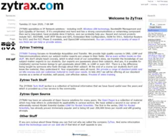 ZYtrax.com(ZYtrax) Screenshot