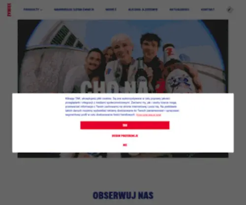 Zywiec.com.pl(Formularz wieku) Screenshot