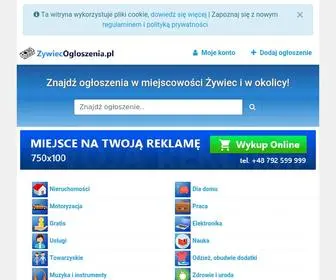 Zywiecogloszenia.pl(Ogłoszenia) Screenshot