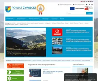 Zywiec.powiat.pl(Starostwo Powiatowe Żywiec) Screenshot