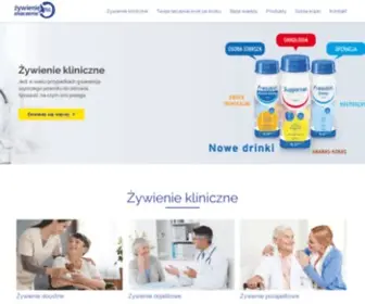 Zywieniemaznaczenie.pl(Ywienie kliniczne dojelitowe pozajelitowe energy drinki) Screenshot