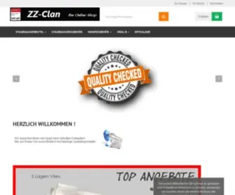 ZZ-Clan.de(ZZ-Clan Online Shop) Screenshot