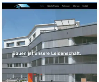 ZZ-Generalunternehmung.ch(ZZ GU) Screenshot