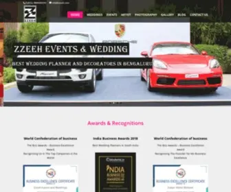 ZZeeh.com(Best Wedding Planners in Bangalore) Screenshot