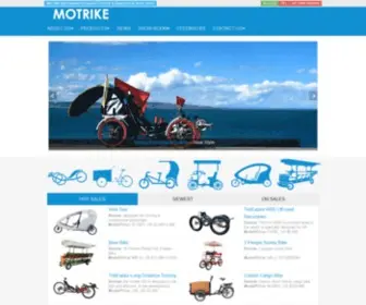 ZZmerck.com(MoTrike-Industrial Tricycle & Bicycle Manufacturer) Screenshot