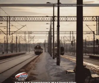 ZZM.org.pl(Związek Zawodowy Maszynistów Kolejowych w Polsce) Screenshot