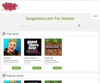 ZZogames.com(Download Game for Phone) Screenshot