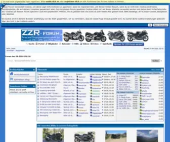 ZZR-Forum.de(Forum der ZX) Screenshot