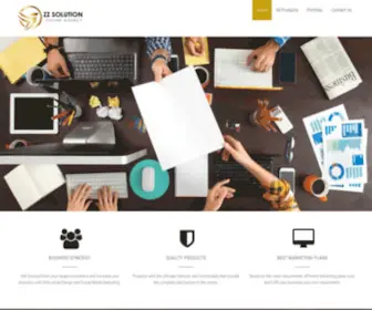 ZZsolutiongroup.com(Marketing Solutions) Screenshot