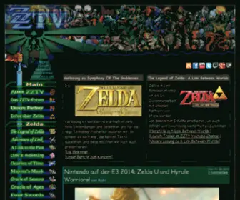 ZZTV.de(The Legend of Zelda Fanpage) Screenshot