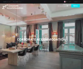 ZZZ.co.uk(Corporate Accommodation) Screenshot