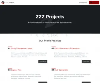 ZZZprojects.com(ZZZ Projects) Screenshot