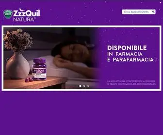 ZZZquilnatura.it(Prodotti per dormire e rimedi per il sonno) Screenshot